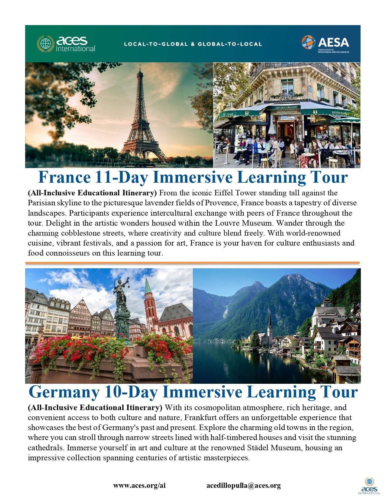 Aces International Menu Of Learning Tours Pg 3